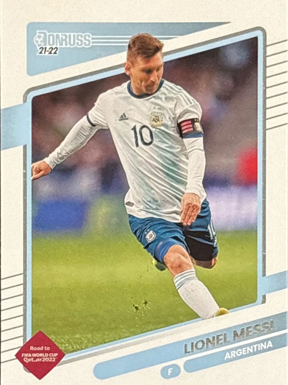 Panini Donruss Lionel Messi Trading Card